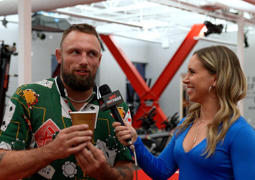Craig Jones Talks With McKenzie Pavacich After His Submission Victory At UFC Fight Pass Invitational 6 On March 3, 2024 