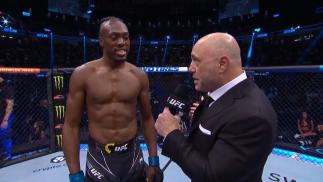 Jalin Turner talks to Joe Rogan about his win at UFC 276: Adesanya vs Cannonier
