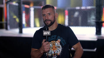 Lightweight Mateusz Gamrot Talks With UFC.com Ahead Of His Main Event Against Rafael Fiziev Inside The UFC APEX On September 23, 2023 