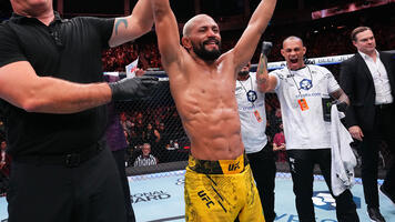 UFC Bantamweight Deiveson Figueiredo Reacts To His Victory Over Rob Font At UFC Fight Night: Dariush vs Tsarukyan.
